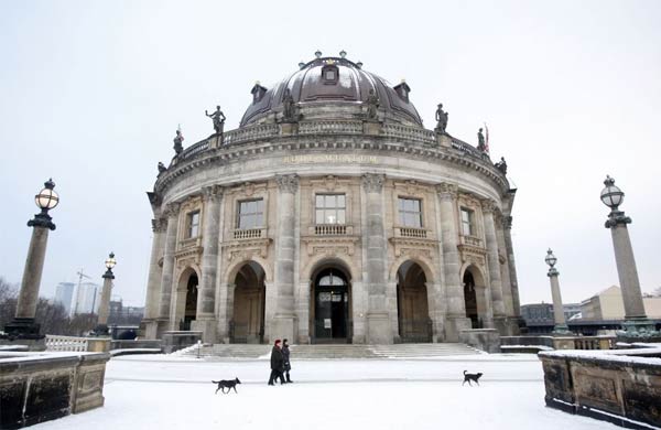 Berlin under snow