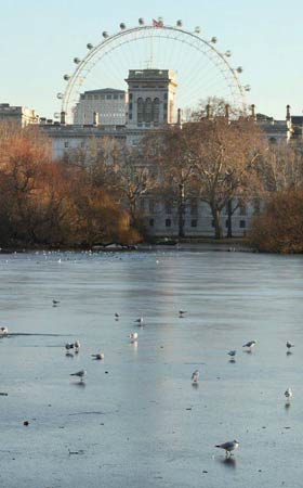 Europe's cities under snow