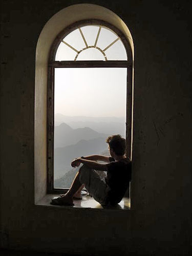 View from Sajjan garh (The Monsoon Palace), Udaipur, Northern India