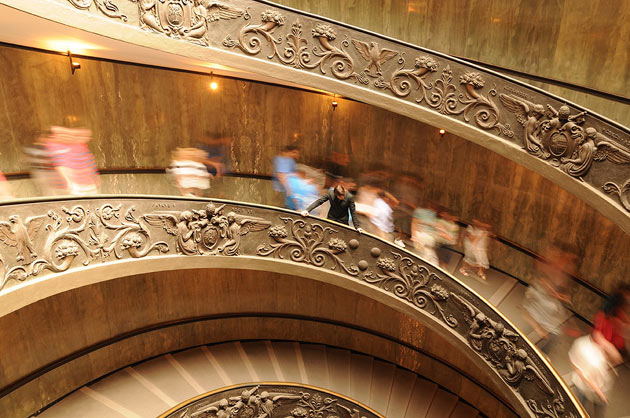 Vatican museum crowds