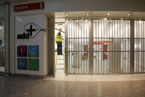 shopping at Terminal 5