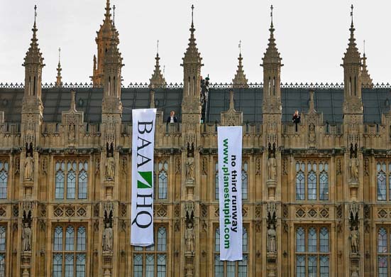 parliament protest against heathrow