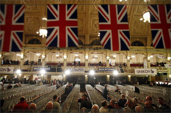 The British Homing World Show of the Year at the Blackpool Winter Gardens