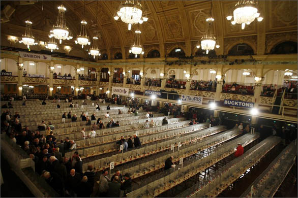 The British Homing World Show of the Year at the Blackpool Winter Gardens