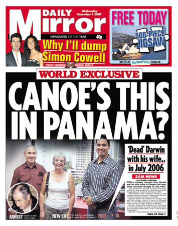 Death fraud: John and Anne Darwin