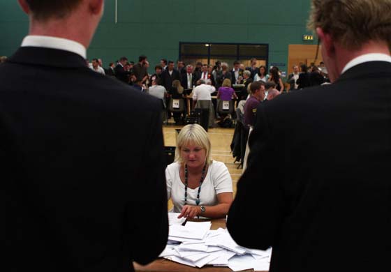 Glasgow East by-election results