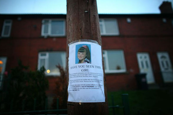 the hunt for Shannon Matthews