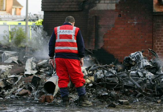 airplane crash in farnborough
