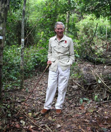 Prince Charles in Jambi