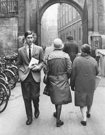 Prince Charles at Cambridge