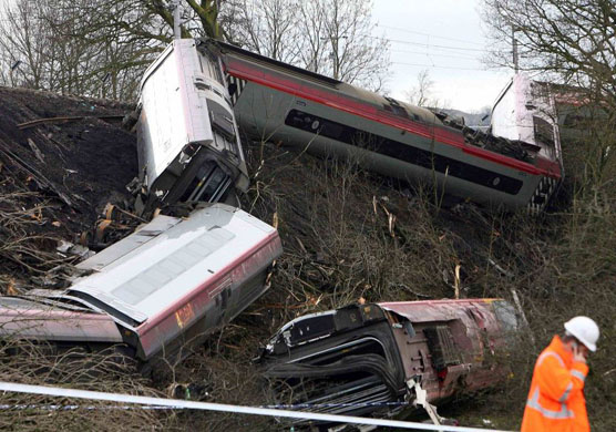 Cumbria train crash, Grayrigg