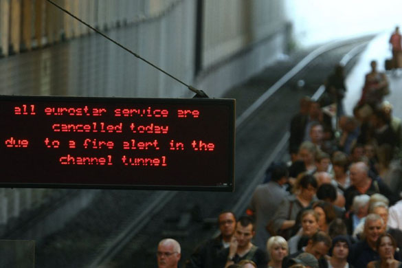channel tunnel fire