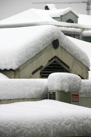 snow in China