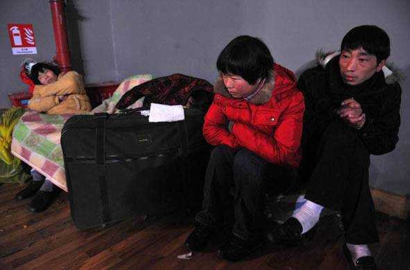 travel chaos in China