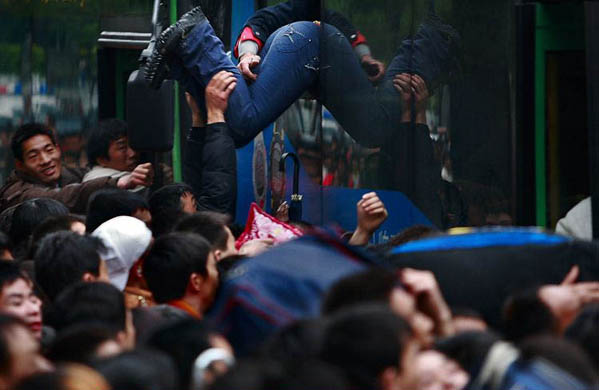 travel chaos in China