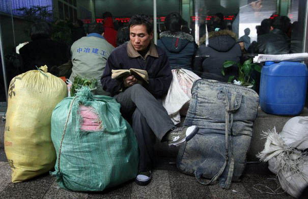 travel chaos in China