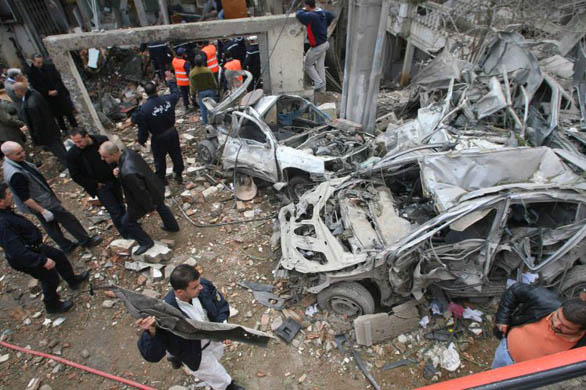 Car bomb explosions in Algiers