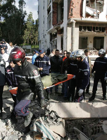 Car bomb explosions in Algiers