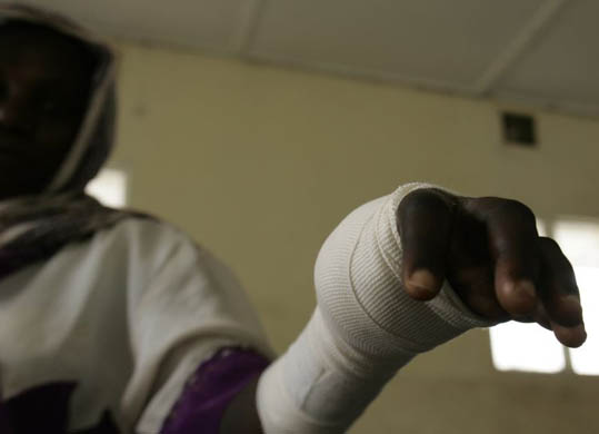 A victim of gang-rape who had cut off her thumb as a result of mental trauma