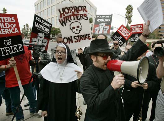 Screenwriters strike