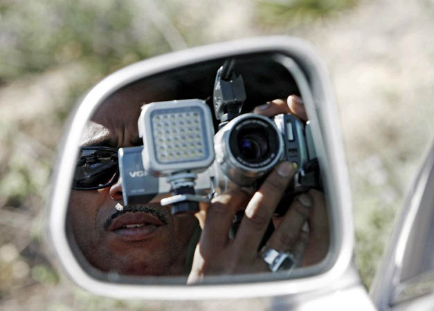 Los Angeles, US: Paparazzi Craig Williams during a stake out near Britney Spears' house