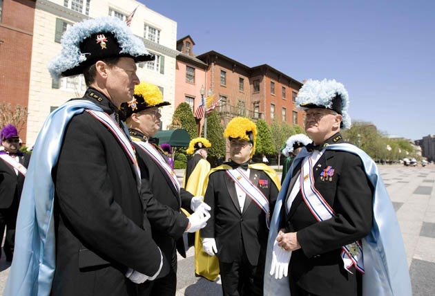 Pope Benedict XVI arrives in the US