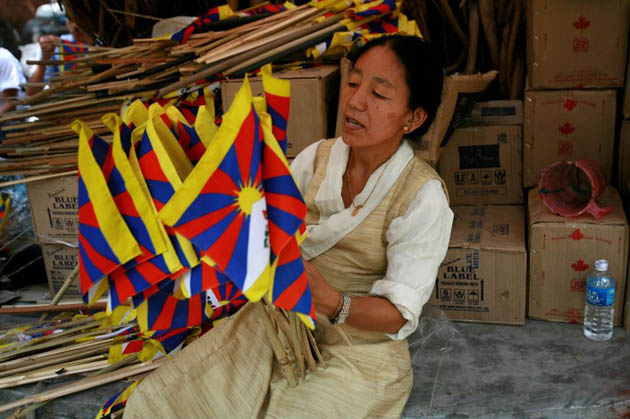 Olympics protesters in India