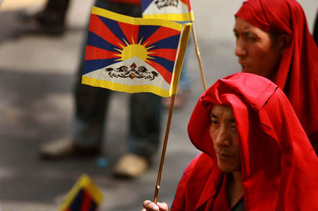 Olympics protesters in India