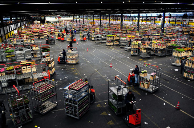 Aalsmeer flower auction