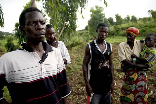 Mine clearing in Burundi