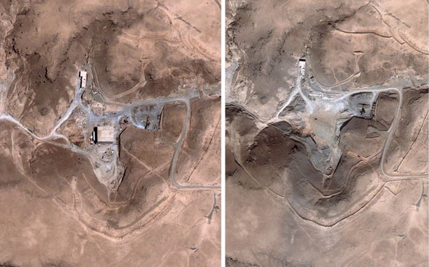 Suspected nuclear facility in Syria