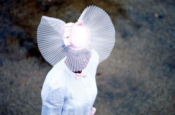 Goodwood, UK: A woman at the races