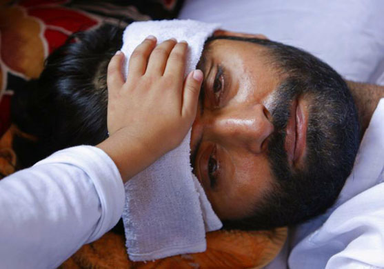 Hungerstrike in Kashmir 