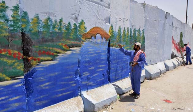 Baghdad murals