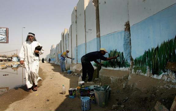 Baghdad murals