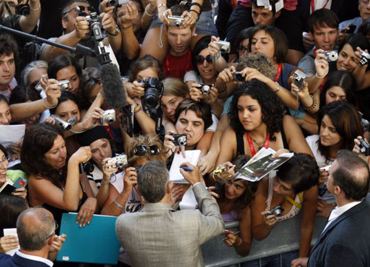 George Clooney venice film festival