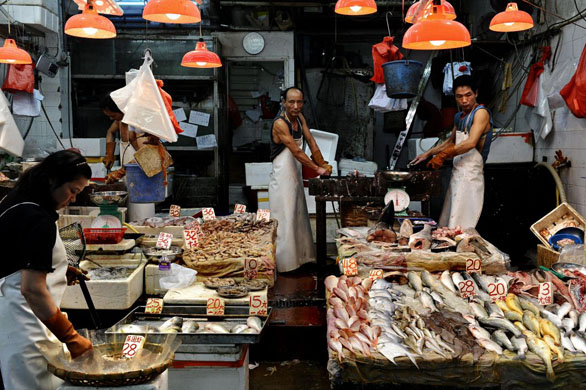 hong kong fish market