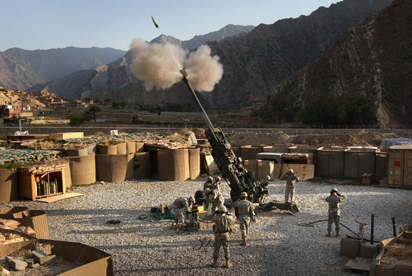 Members of Charlie Battery Afghanistan