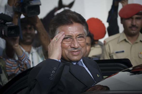 Musharraf salutes