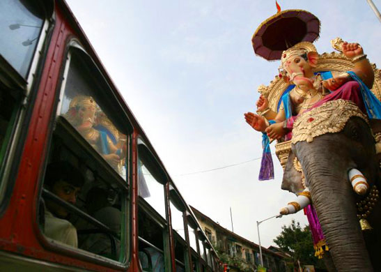 Ganesh festival in India 