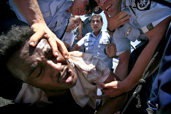Ethiopian Jews protest in Jerusalem 
