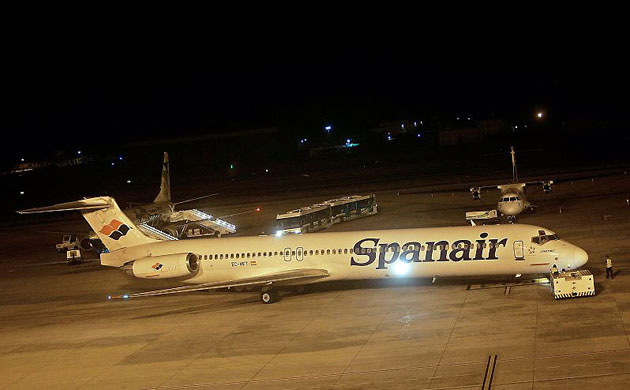 Madrid plane crash