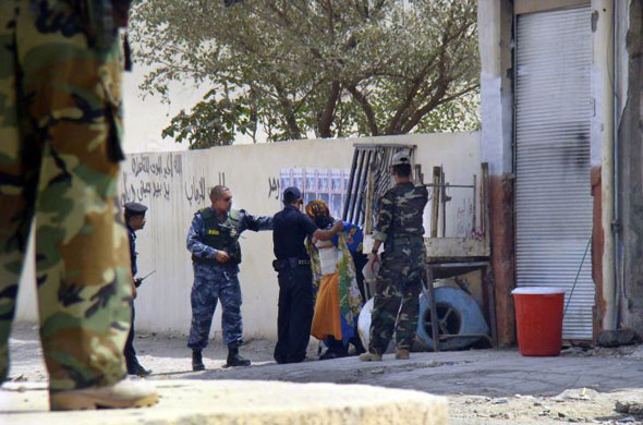 female suicide bomber in Iraq