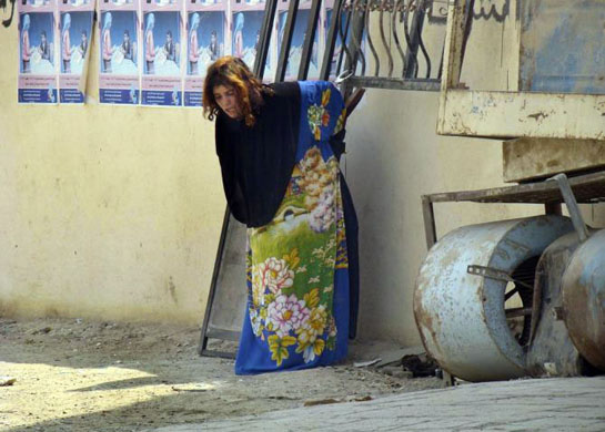 female suicide bomber in Iraq