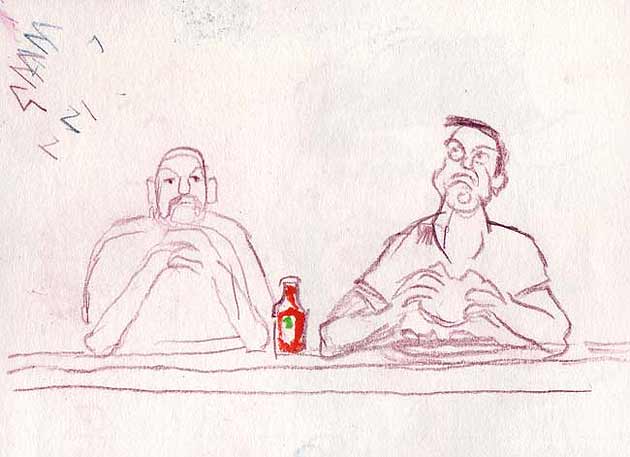 Lunch counter in downtown Denver