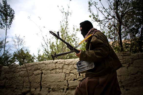 nsurgents on patrol on the outskirts of Kabul