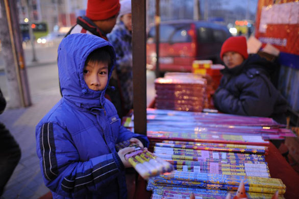 Chinese New Year preparations