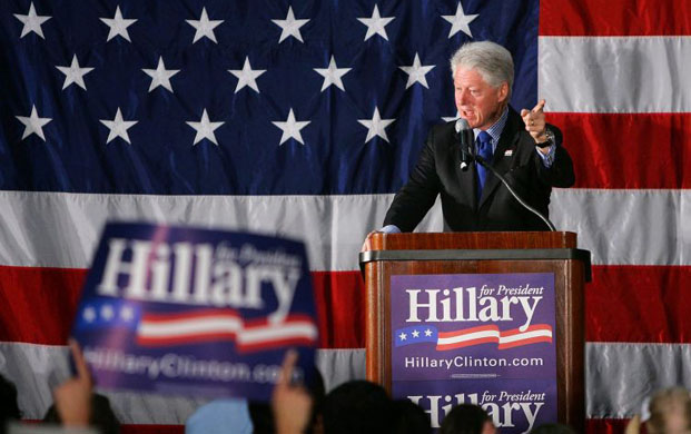 campaigning ahead of Super Tuesday