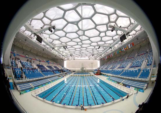Beijing olympic aquatics centre