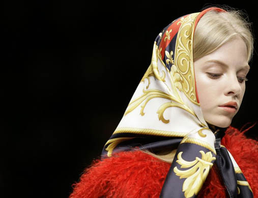 The D&G women's Fall/Winter 2008/2009 collection during fashion week